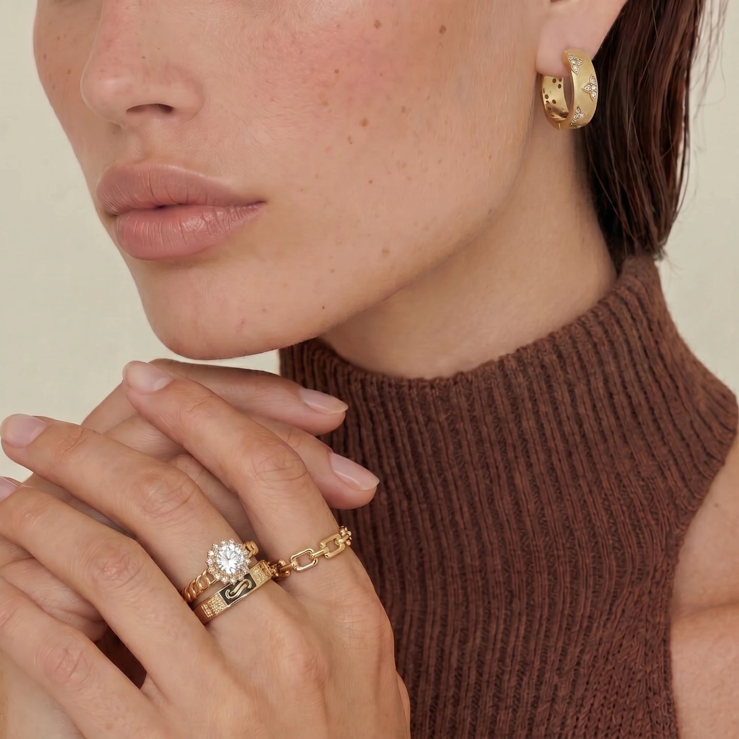 Twinkle Garden Hoops