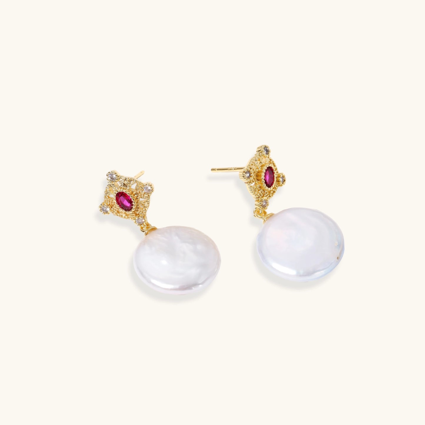 Rosewater Earrings