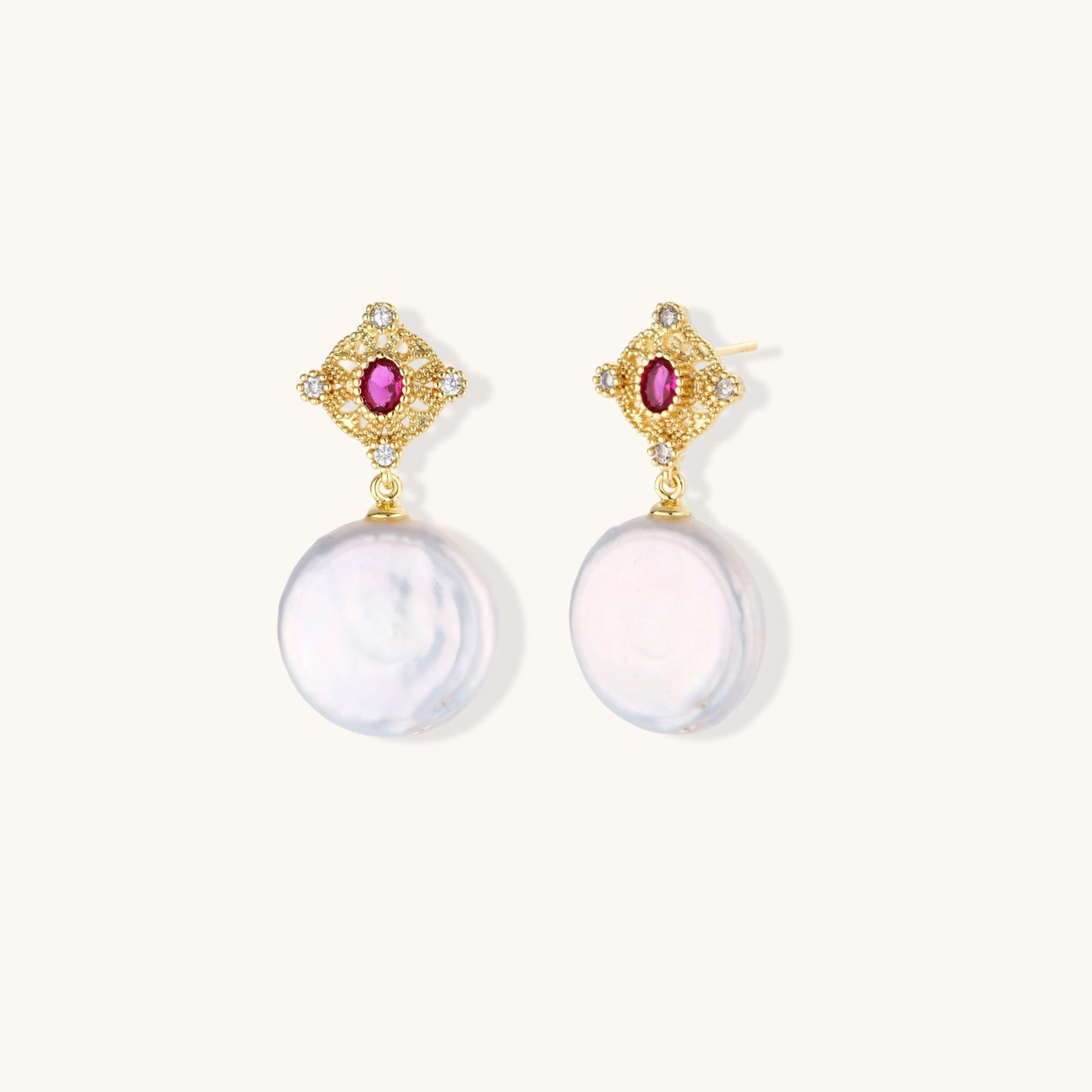 Rosewater Earrings