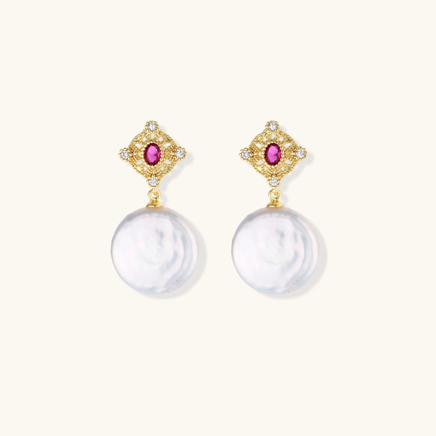 Rosewater Earrings