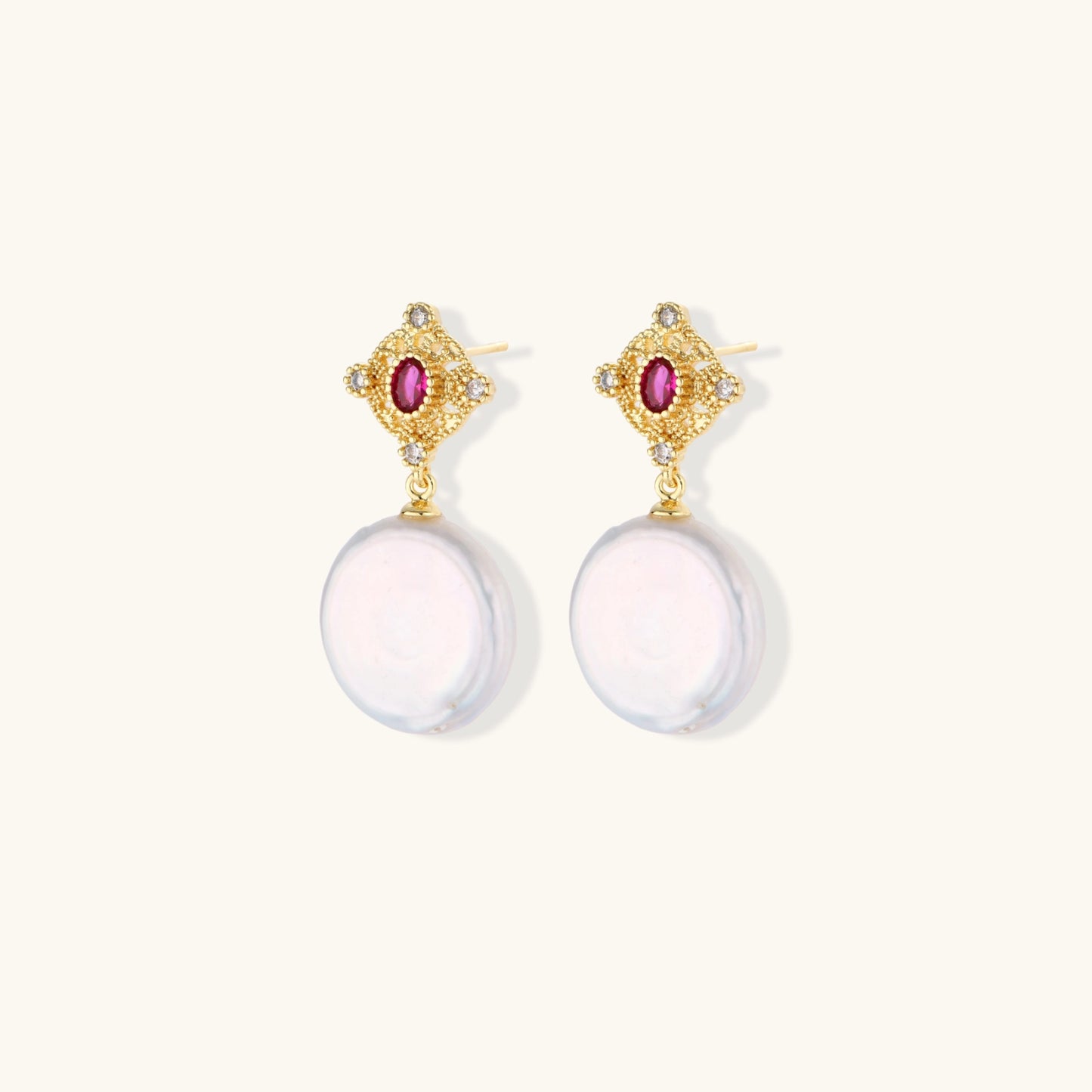 Rosewater Earrings