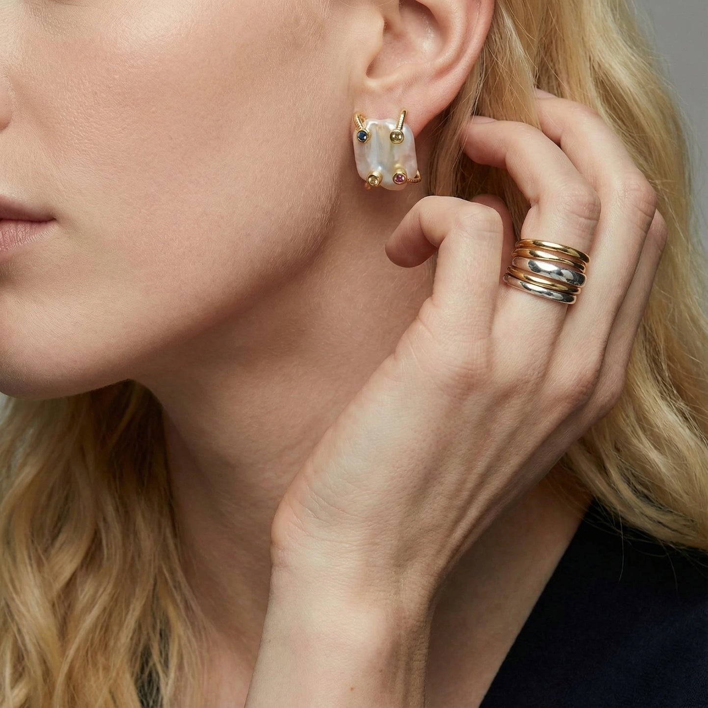 Pearl Point Earrings