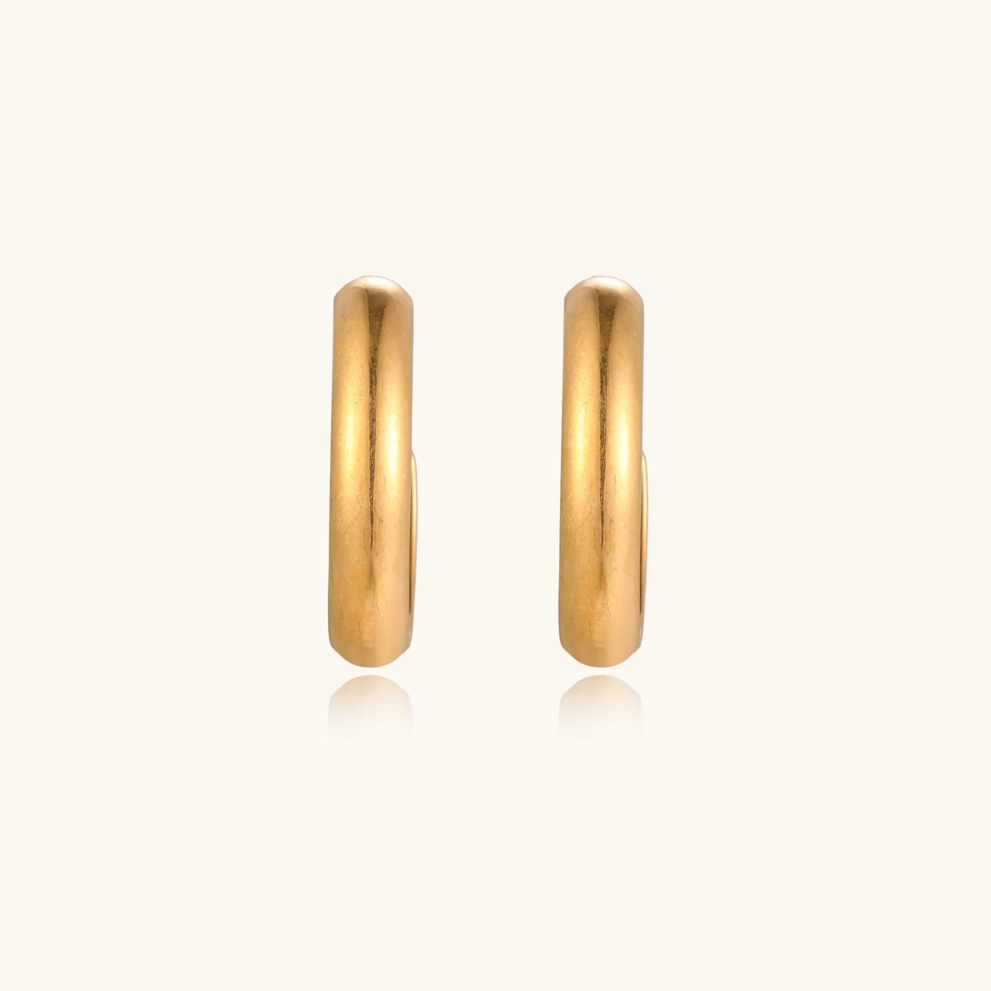 Classic Gold Hoops
