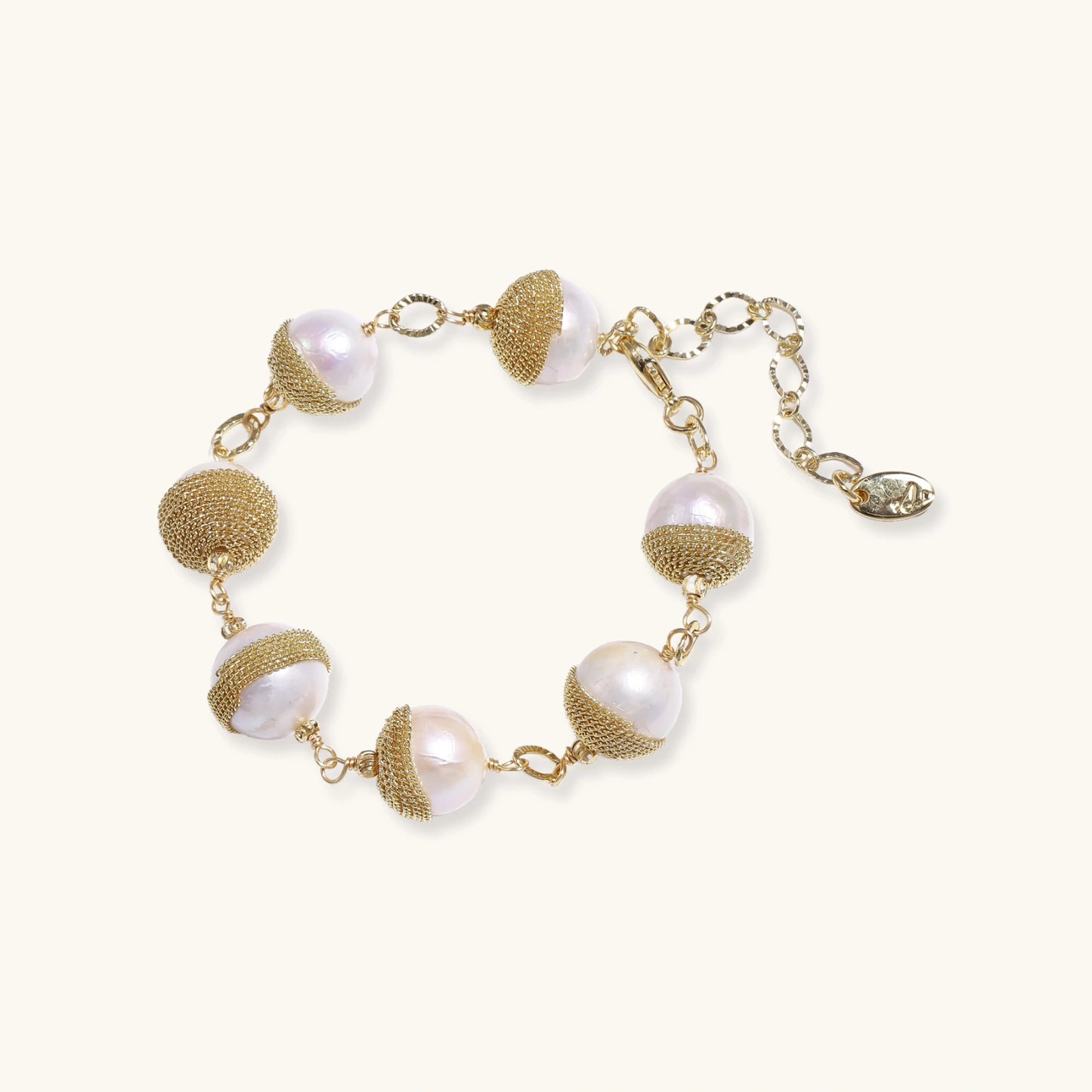 Pearl Mesh Bracelet