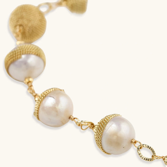 Pearl Mesh Bracelet