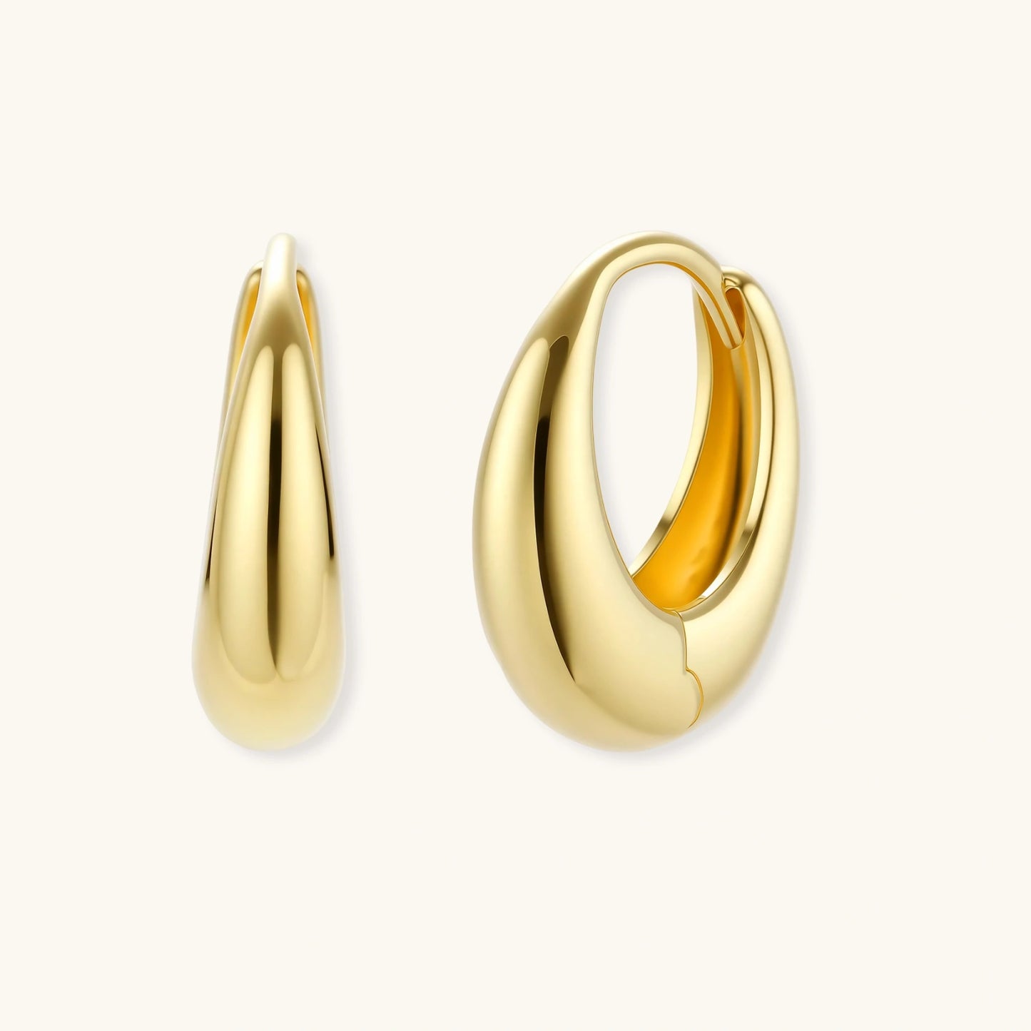 Goddess Era Huggie Hoops