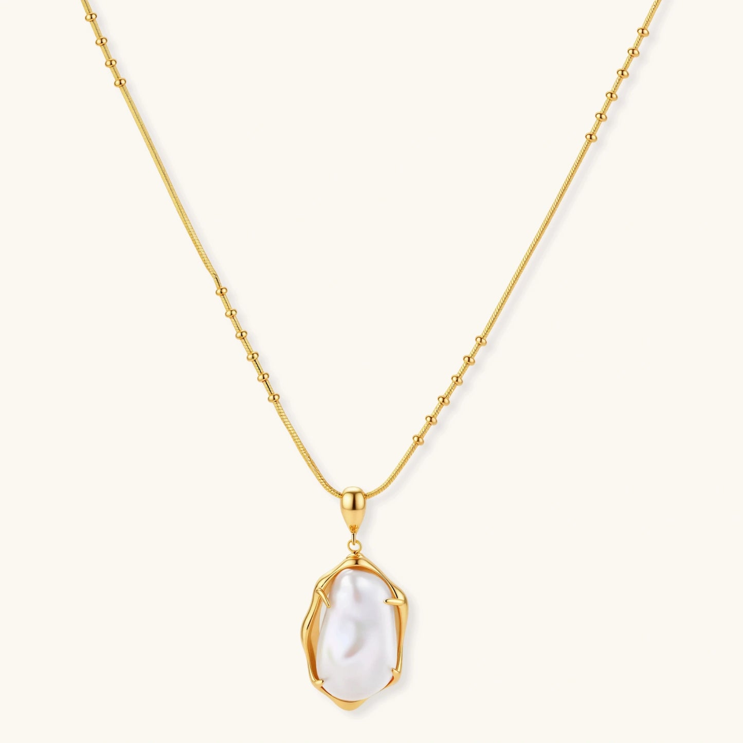 Baroque Pearl Necklace