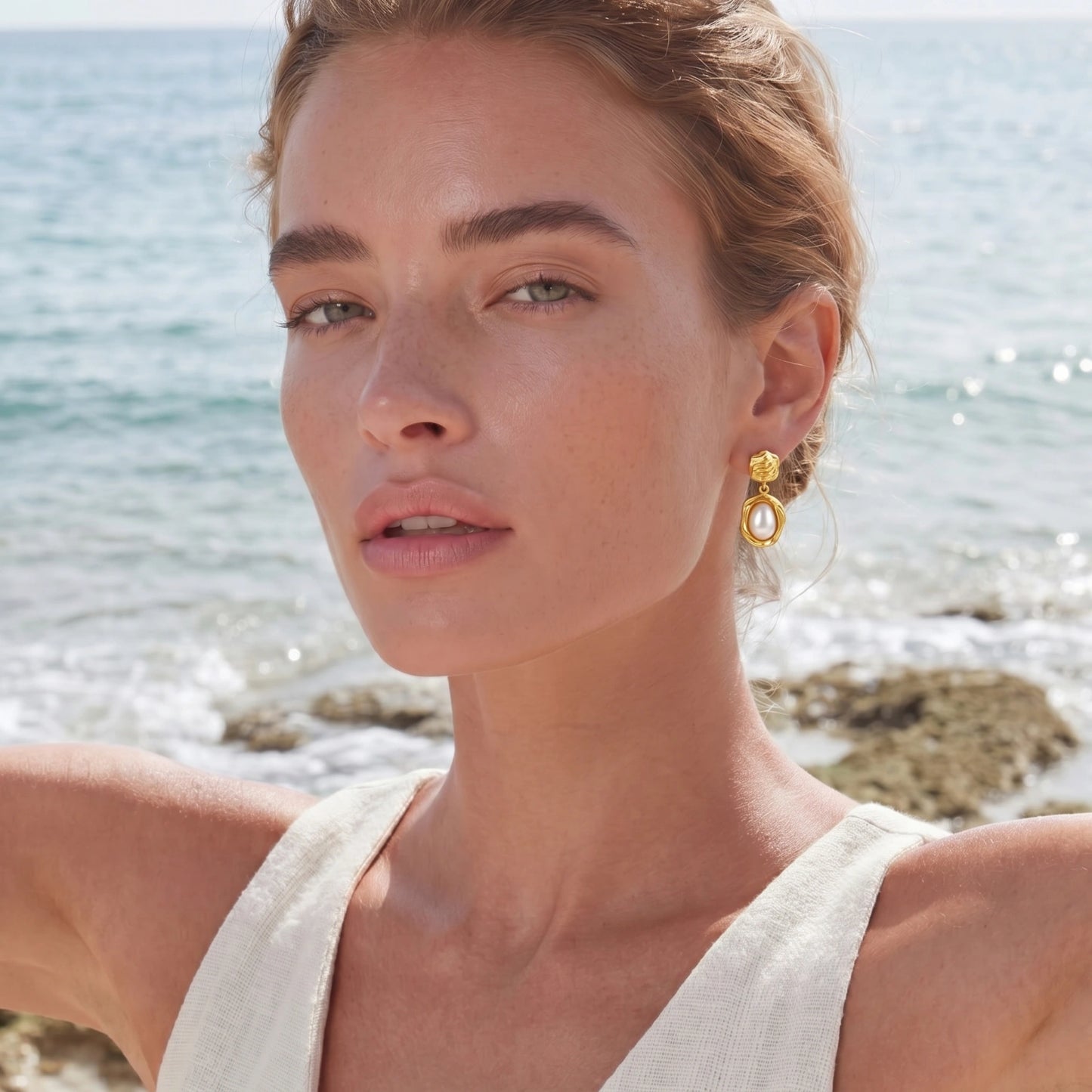 Pearl Bloom Earrings