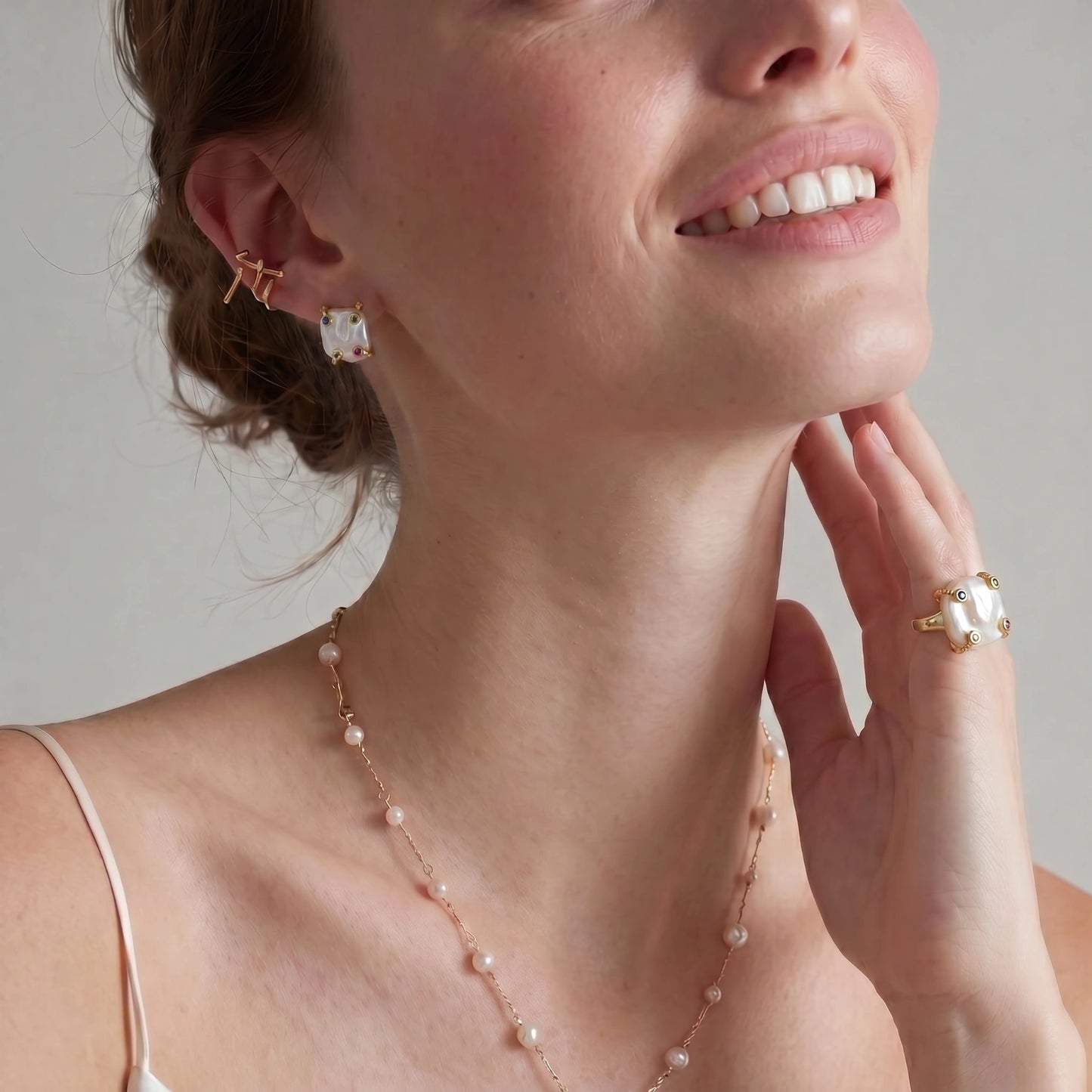 Pearl Point Earrings