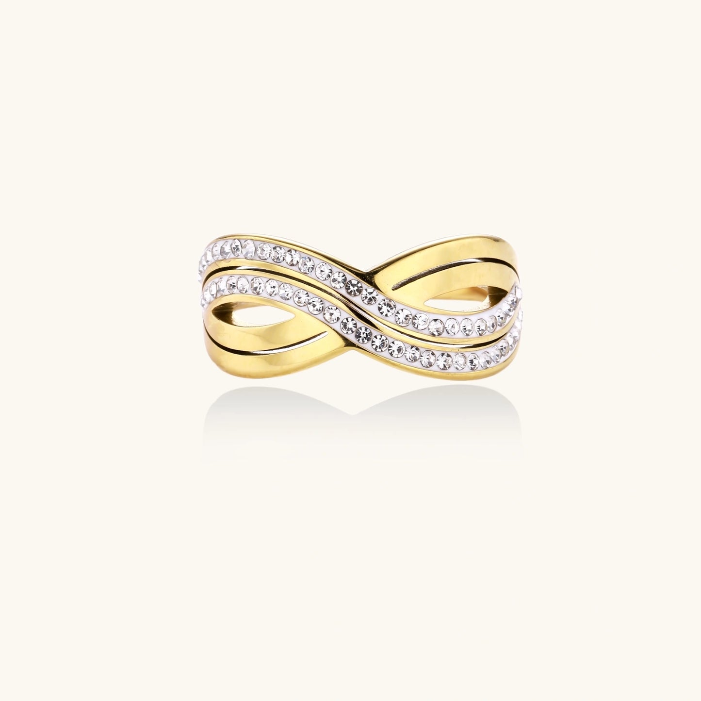Gold Infinity Ring