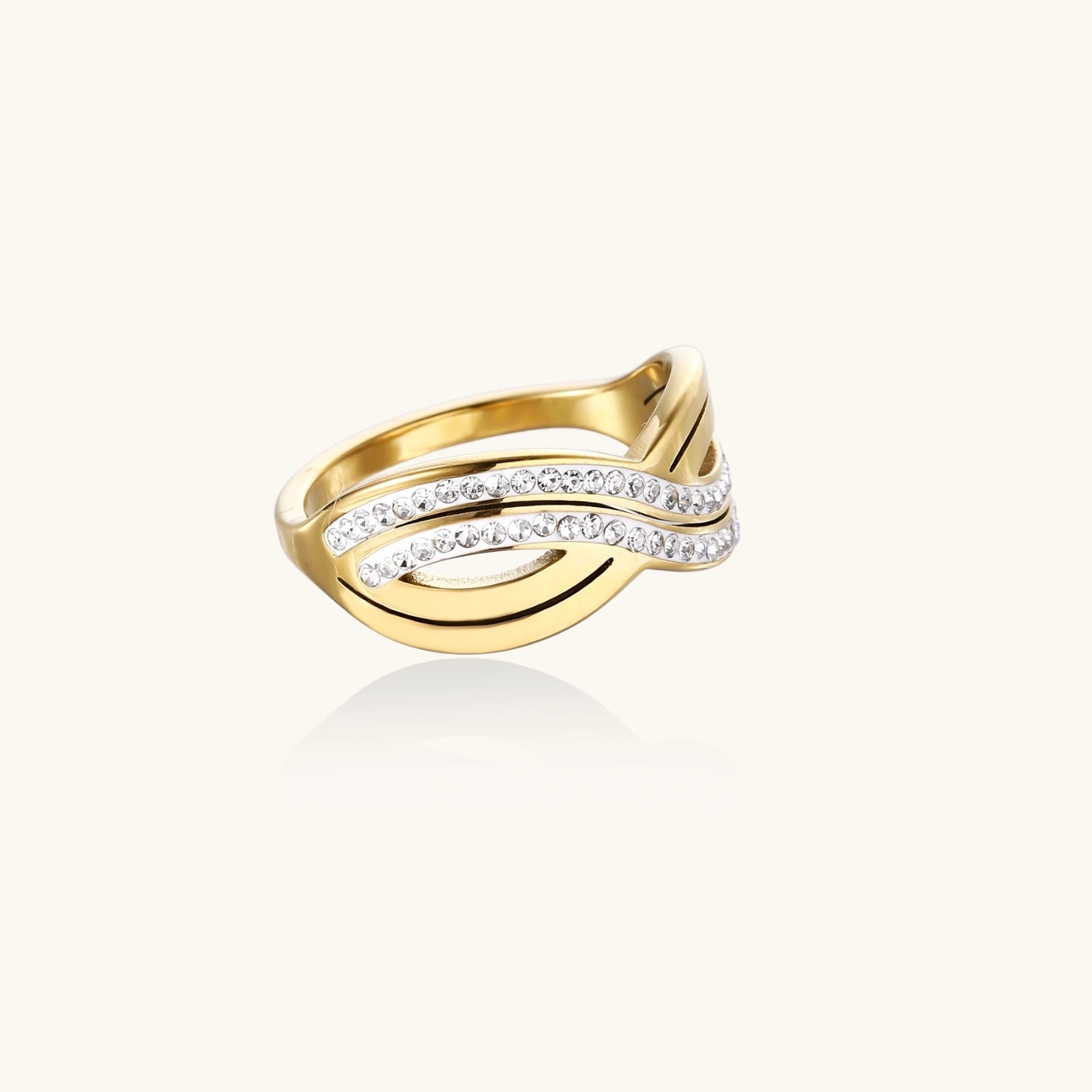Gold Infinity Ring